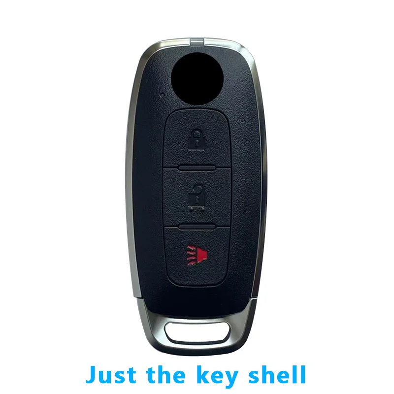 Car key shell FCC ID: KR5TXPZ1 2+1 Buttons For 2022-2023 Nissan Versa Pathfinder Rogue Kicks S180146102