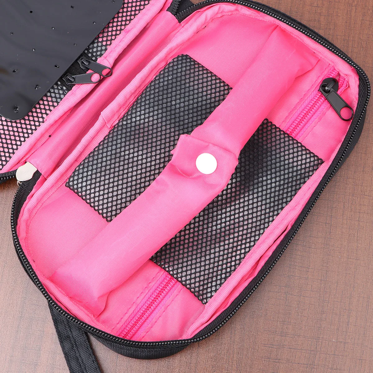 

Jewelry Organizer Bag Small Portable Travel Case For Earrings Necklaces Rings Cards Zipper Storage Pouch Gift Women