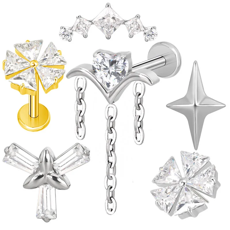 G23 Titanium Ear St…