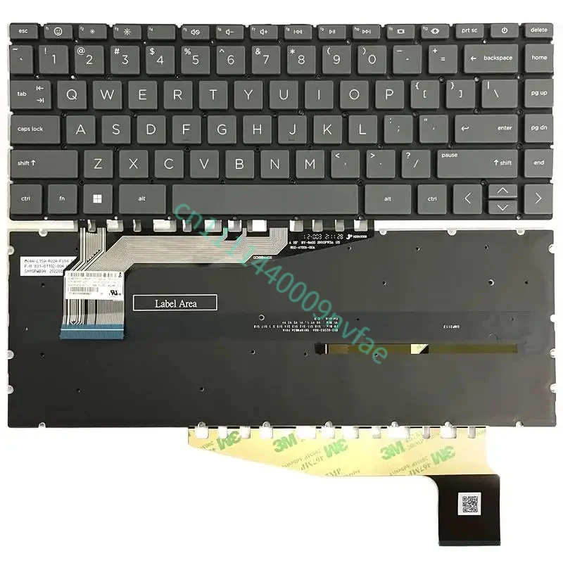 US for HP Pavilion Plus 14-EH 14-EH0500SA 14-EH0010NR 14-EY 14-EY0035 14-EY0031AU TPN-W154 N01214-001 Laptop Keyboard 0.3