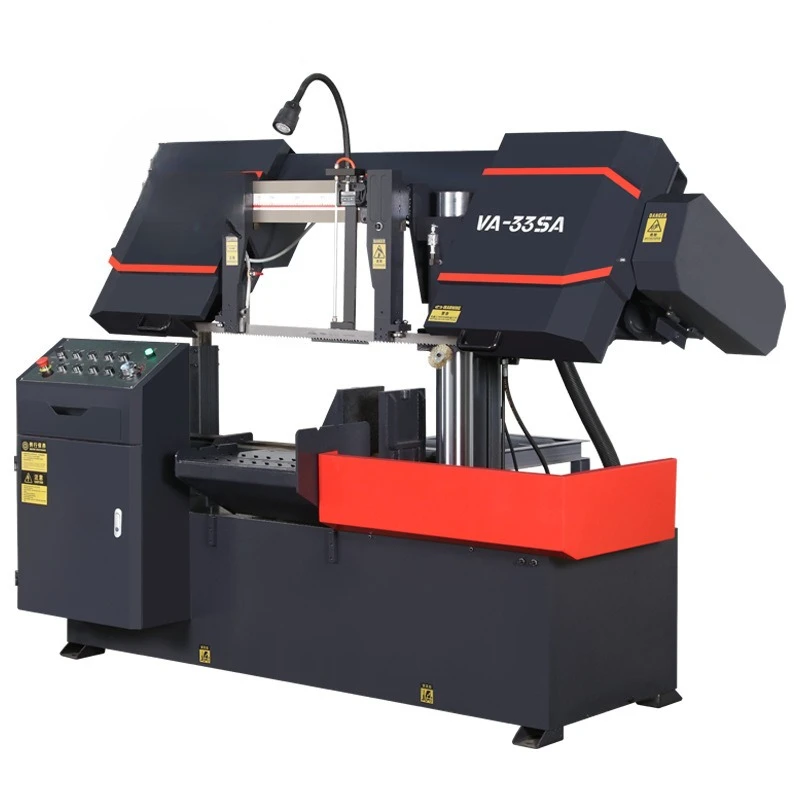 Sawing machine Hydraulic semi-automatic single column cutting horizontal band sawing machine