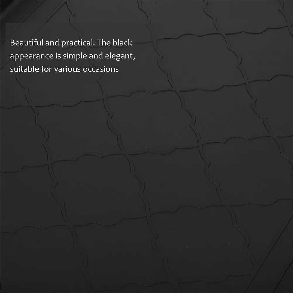 

2pcs Plastic Shoe For Entryway Boot Storage Mat With Raised Edges Water Resistant Floor Tray Sundries Organizer Home