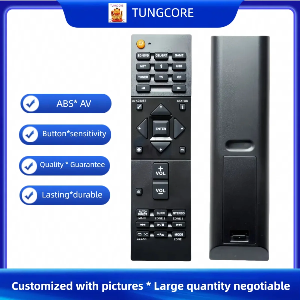 Remote Control for Pioneer VSX-LX103 VSXLX103 VSX-LX104 VSXLX104 VSX-LX302 VSX-LX102 VSXLX102 VSXLX302 AV Receiver