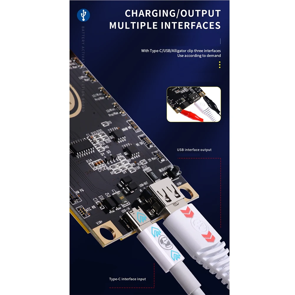 B29C-BA27 แบตเตอรี่Activation Detection Boardแบตเตอรี่Fast ChargeสําหรับIphone 5G-13 Pro Max Android One-Clickการเปิดใช้งาน