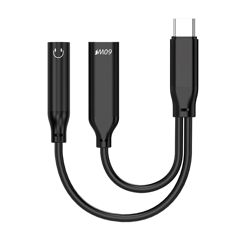 

Адаптер для наушников Likai USB C, аудиоадаптер USB C на 3,5 мм, 2-в-1: аудио + зарядное устройство, разветвитель Type C для наушников