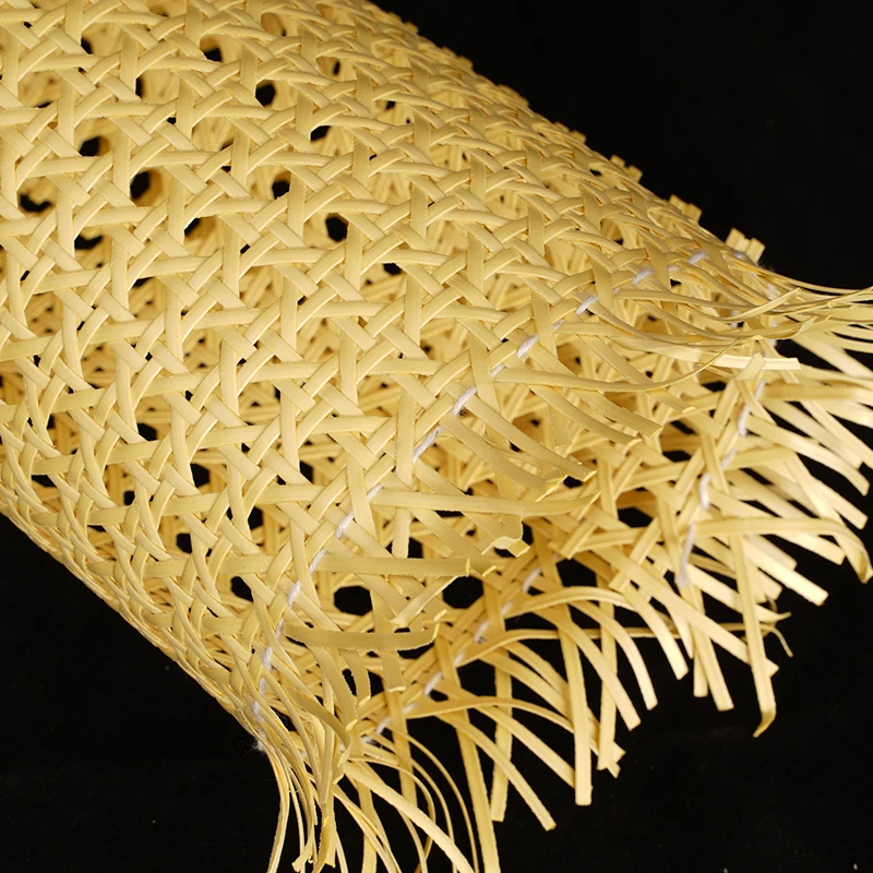 40-50cm Width 0.3-7m Length Indonesian Natural Plastic Rattan Roll Webbing  Wall Decoration Furniture Repair Material Hot