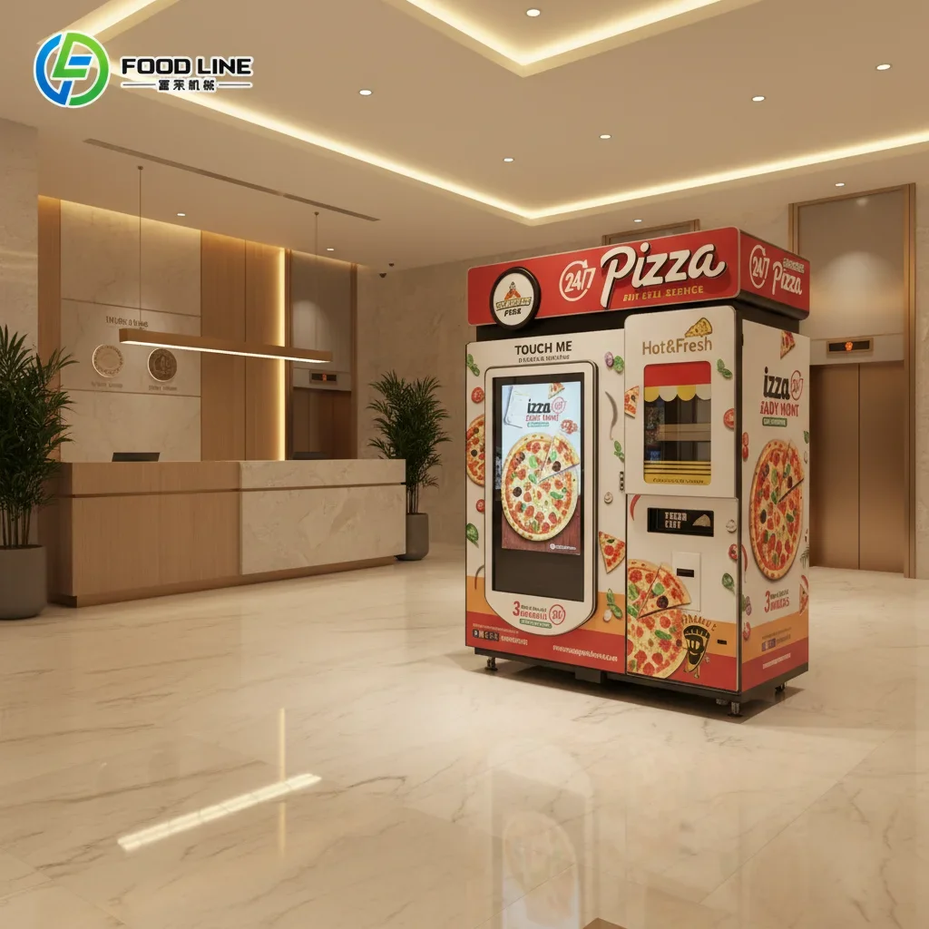 FL High Quality Pizza Making Vending Machine Fast Food Automatic Pizza Vending Machine for Sale