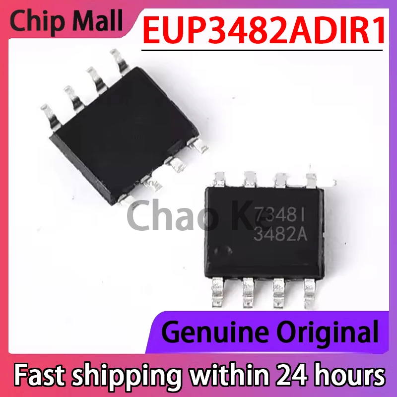 5PCS New Original EUP3482ADIR1 LCD Power Management IC 3482A SMT SOP-8