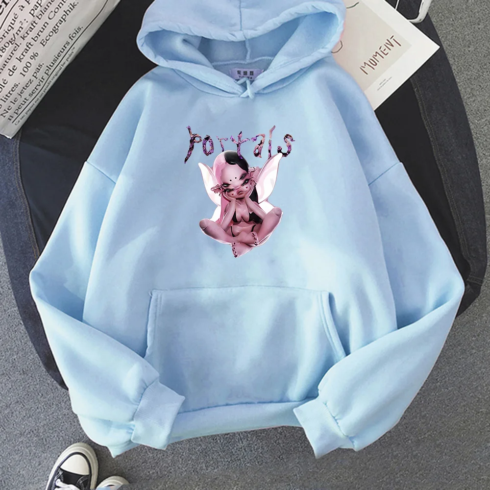 Melanie Martinez Portals Tour Print Graphics Hoodies Men Sweatshirts Harajuku Jacket Streetwear Women Warm Long Sleeve Tops