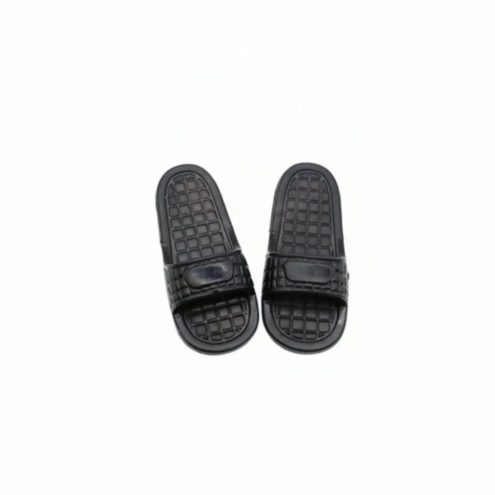 Men Slippers 1 6 Doll Clothes Male Slide Sandals Dollhouse Miniatures for Hobbyists and Model Collections