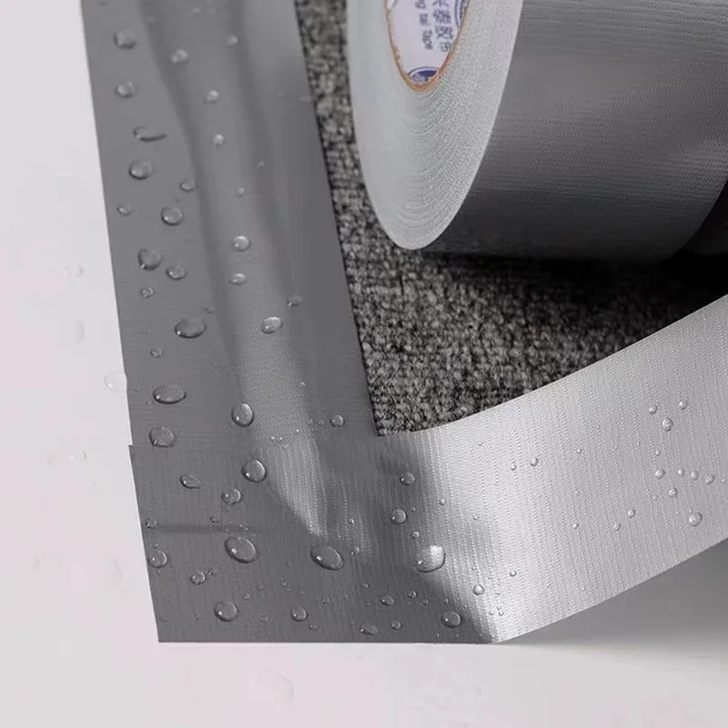 Cinta de lámina plateada, adhesivo fuerte resistente al calor impermeable para reparación del hogar, parches de conductos y superficies