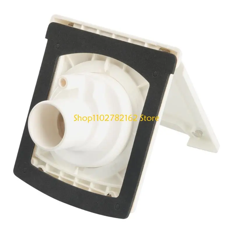 

547B Anti Backflow Camping Water Inlet Top Design UV Resistant ABS Housing Fast Installation Fit for Motorhomes Camping