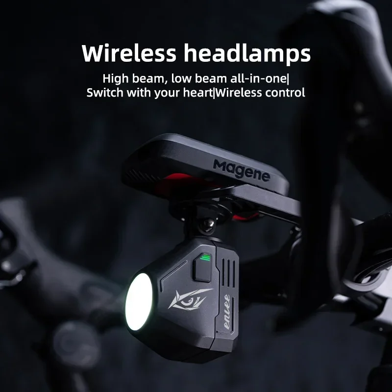 1600 Lumens Bicycle Headlight Downlight Mountain Bike Road Bike Front Lamp Quick Release Light Anti-Glare Night Riding Light