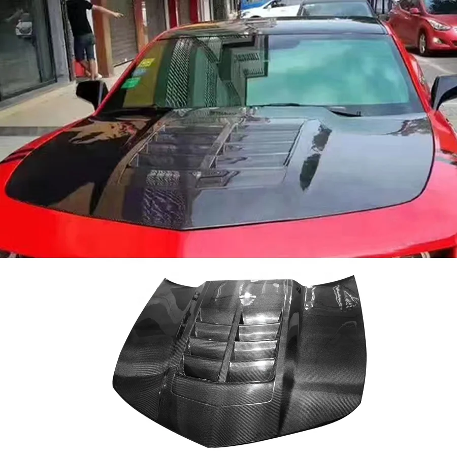 

Carbon Fiber Engine Bonnet for ChevroletS Camaro 2010-2014 Engine Hood Bodykit Car Accessories