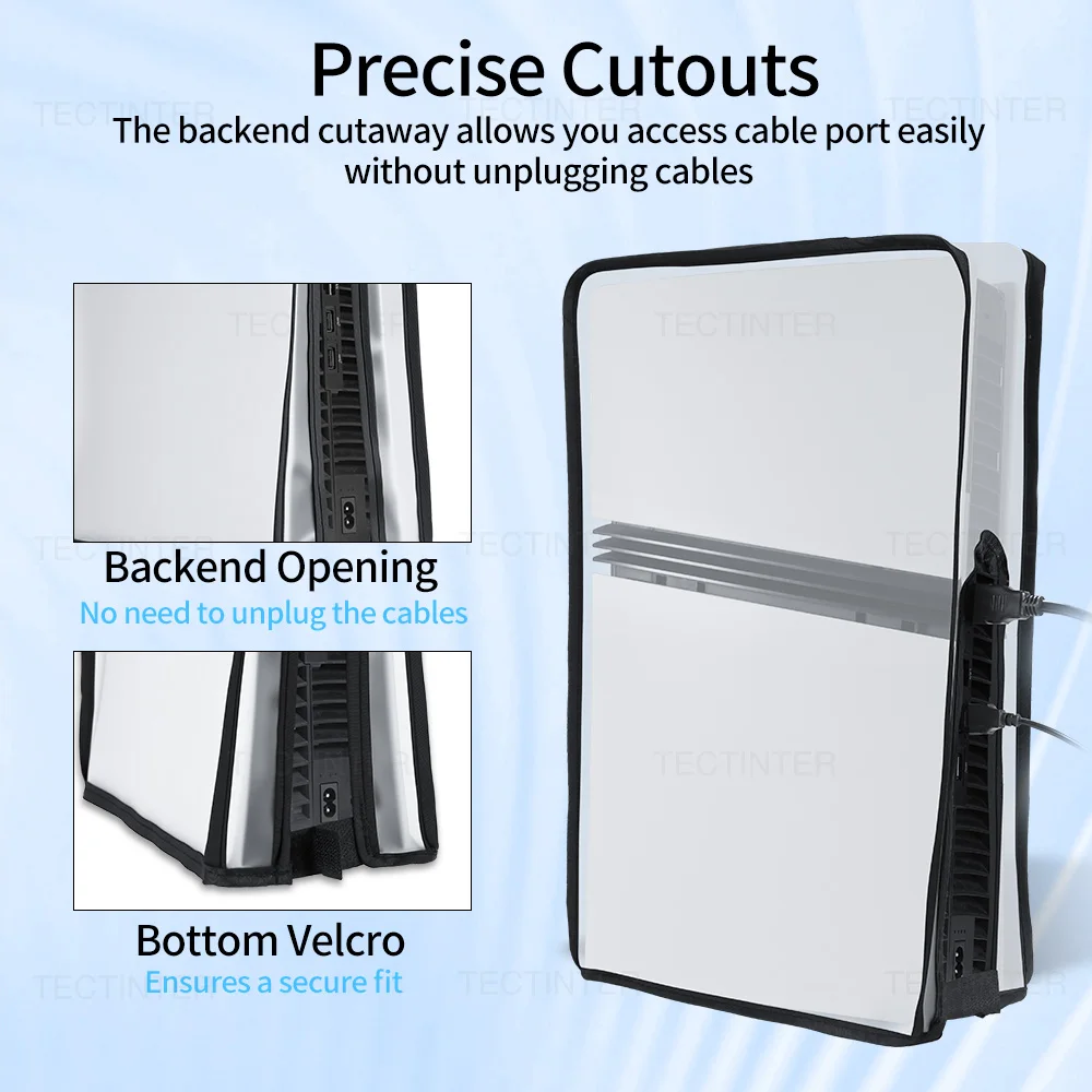 Transparent DustProof Dust Cover Case for PS5 Pro Game Console Anti-Scratch Protective Cover For PlayStation 5 Pro Accessories