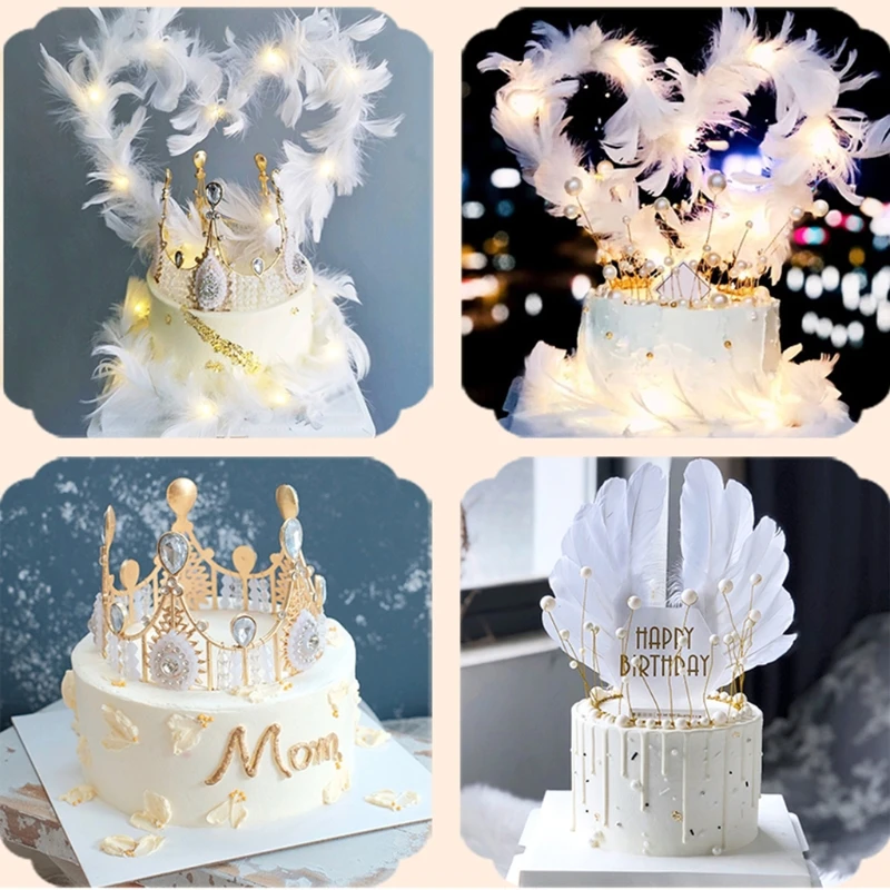 Round Styrofoam Foam Cake Dummy Sugarcraftes Flower Decor Practice Model Polystyrene Cupcakes Simulated Reusable Training