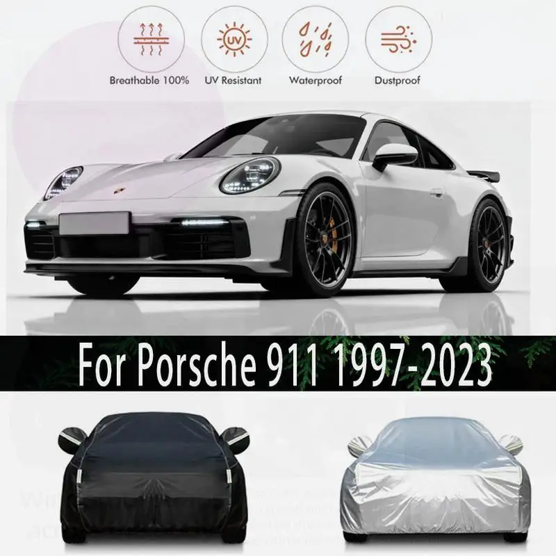 

For Outdoor Waterproof Dustproof Full for Porsche 911 1997 2023 Car Covers