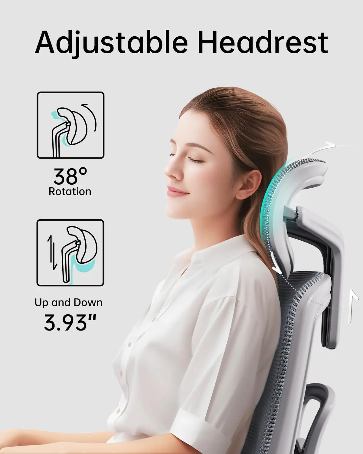 #Hbada E2  with 3D Adjustable Armrests Lumbar Support High Back for Computer Home Office Desk Chairs Ergonomic Chair