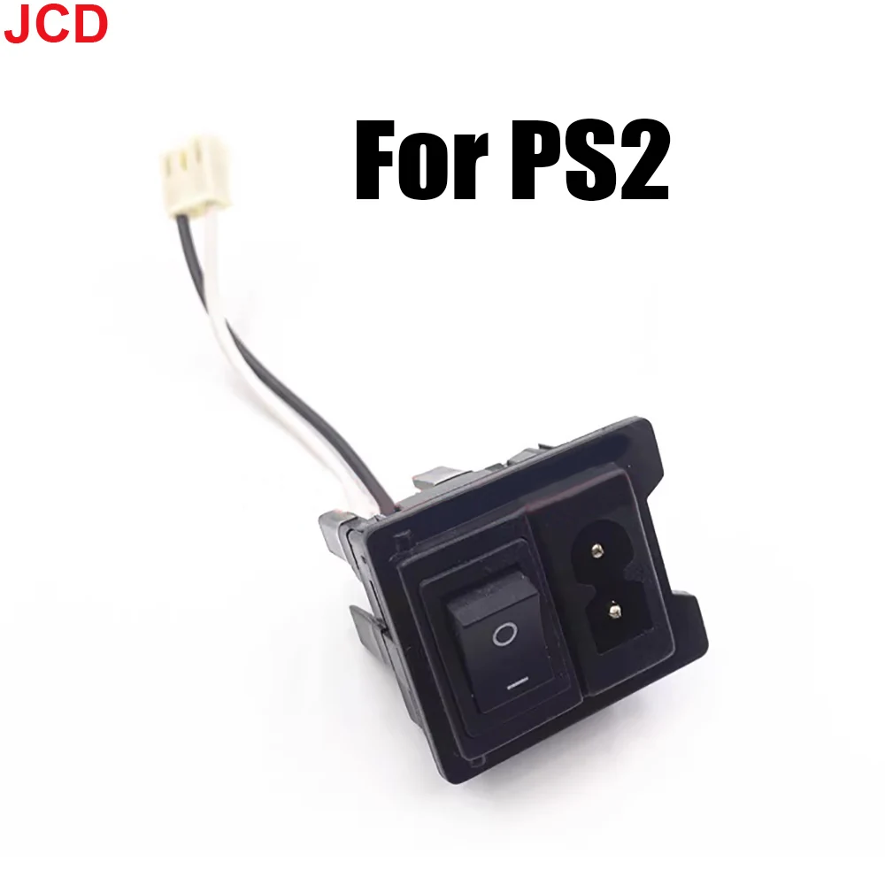 

JCD 1pcs For PS 2 Switch Host Power Switch For PS2 Host Power Off Power Cord Switch Repair Replacement Accessories