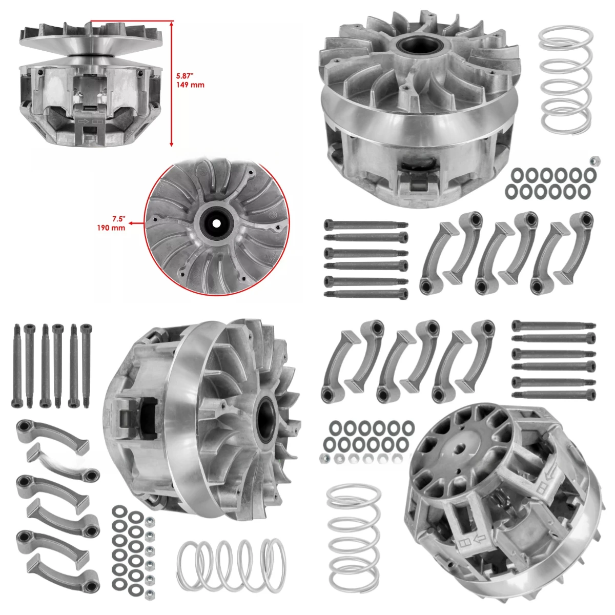 FOR Primary Drive Clutch for Can-Am Renegade 850 2016 2017 2018