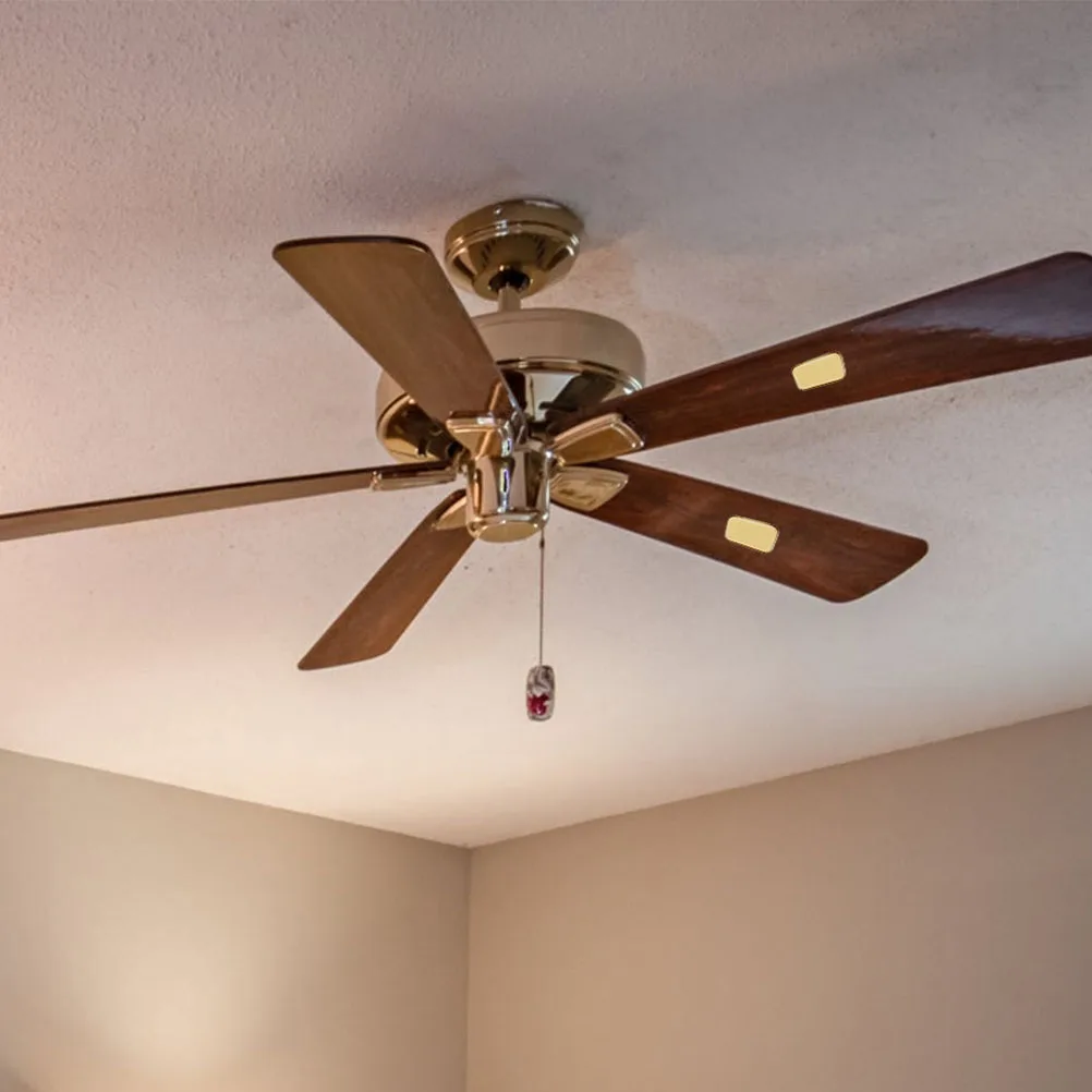 

5 Sets Fan Balancing Kit 3 Sheets 1 Clip Ceiling Tools Epoxy Installation Balance Weights Reduce Noises Lighting Accessories