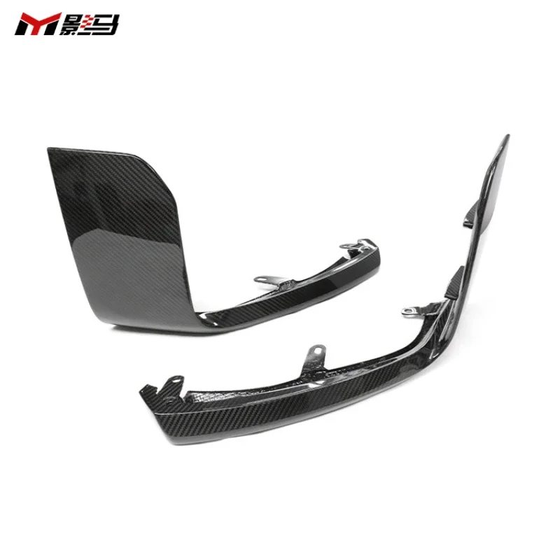 

For Bmw G87 M2 Mp Style Prepreg Carbon Fiber Front Bumper Lip Canards Splitter