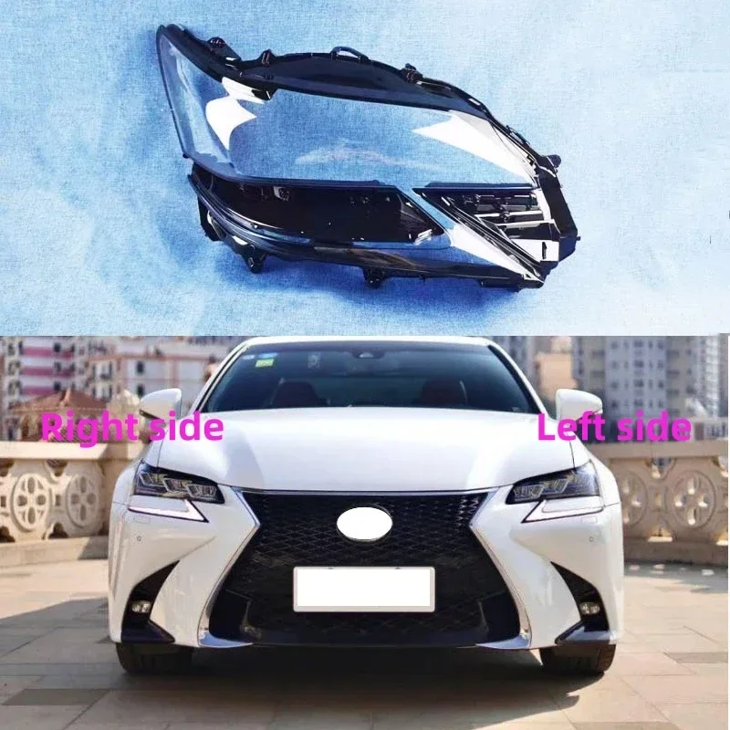 For Lexus GS200 GS300 GS350 GS430 2016 2017 2018 Car Headlight Shell Replacement Headlight Cover Headlamp Lens Headlight Glass