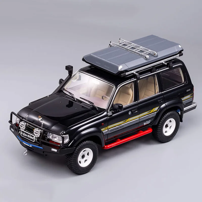 Kengfai original factory car model 1:18 Land Cruiser off-road version LC80 alloy car model