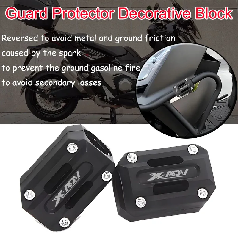 

Для X-ADV750 ADV350 ADV160 X-ADV 750 350 160 защитные дуги бампера двигателя защитный блок 22 мм 25 мм 28 мм