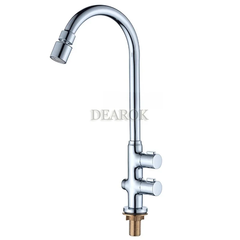 M Küchenspüle-Wasserhahn, einzelne Kühlung, Waschmaschine, Geschirrspüler, doppelter Ausgang, doppelte Steuerung, spritzwassergeschützte Spritzpistole