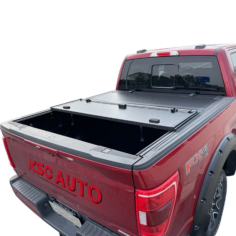 

HL Series Hard Tri-Fold Low Profile Truck Bed Pickup Tonneau Cover for Chevy Silverado/GMC Sierra 1500/2500/3500HD