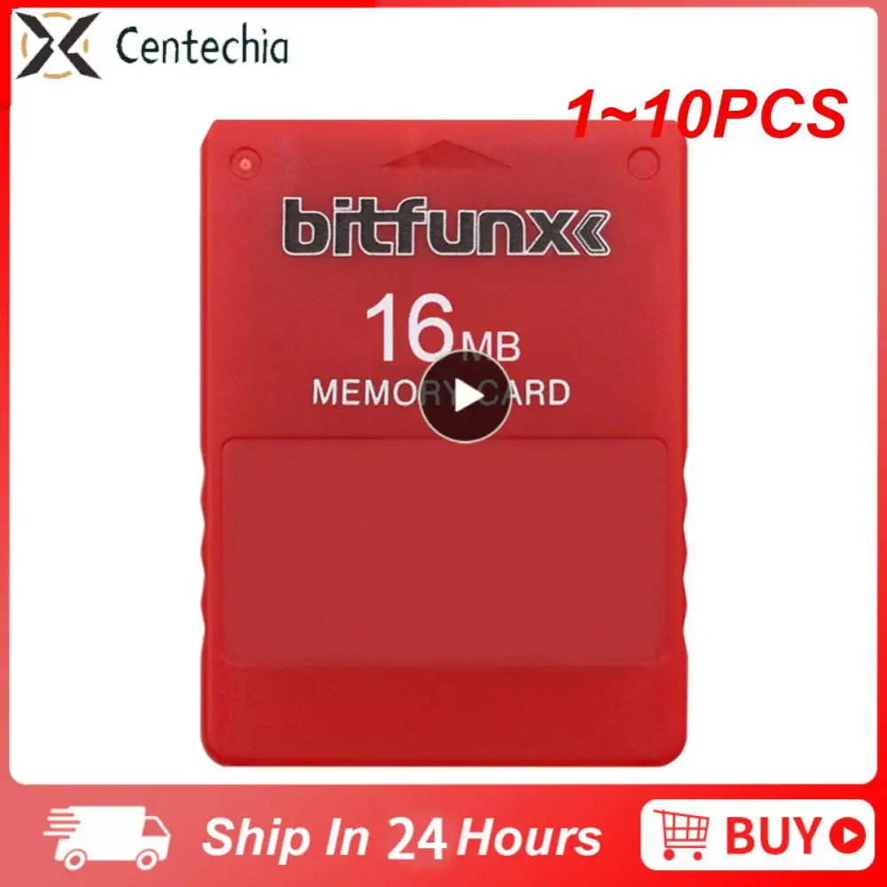 Tarjeta de memoria v1.953 de 1 a 10 piezas, para PS2, PS 2, McBoot gratis, 8MB, 16MB, 32MB, 64MB, OPL MC, Programa de arranque para PS2, PS 2