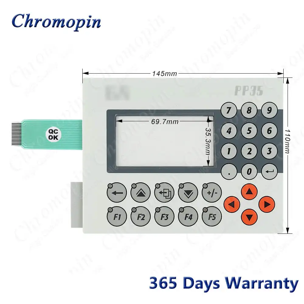 Front Housing Cover Case Shell for 4PW035.E300-02 4PW035-E300-02 4PW035.E300.02 + Membrane Keypad Keyboard + LCD Display Screen