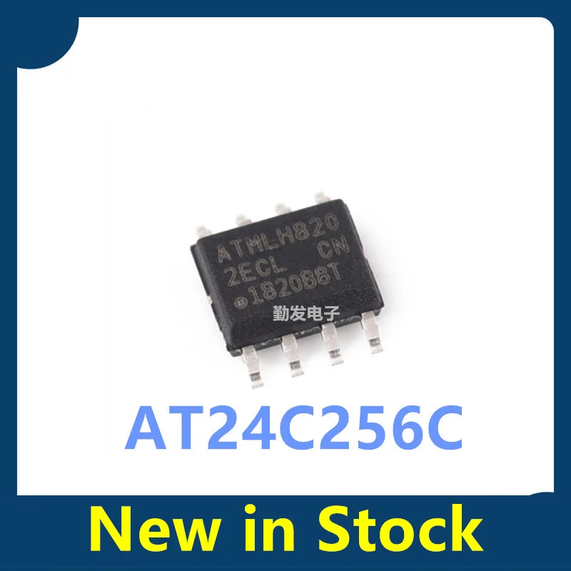 10PCS AT24C256C-SSHL-T EEPROM chip, serial interface, 256KB, SOP-8