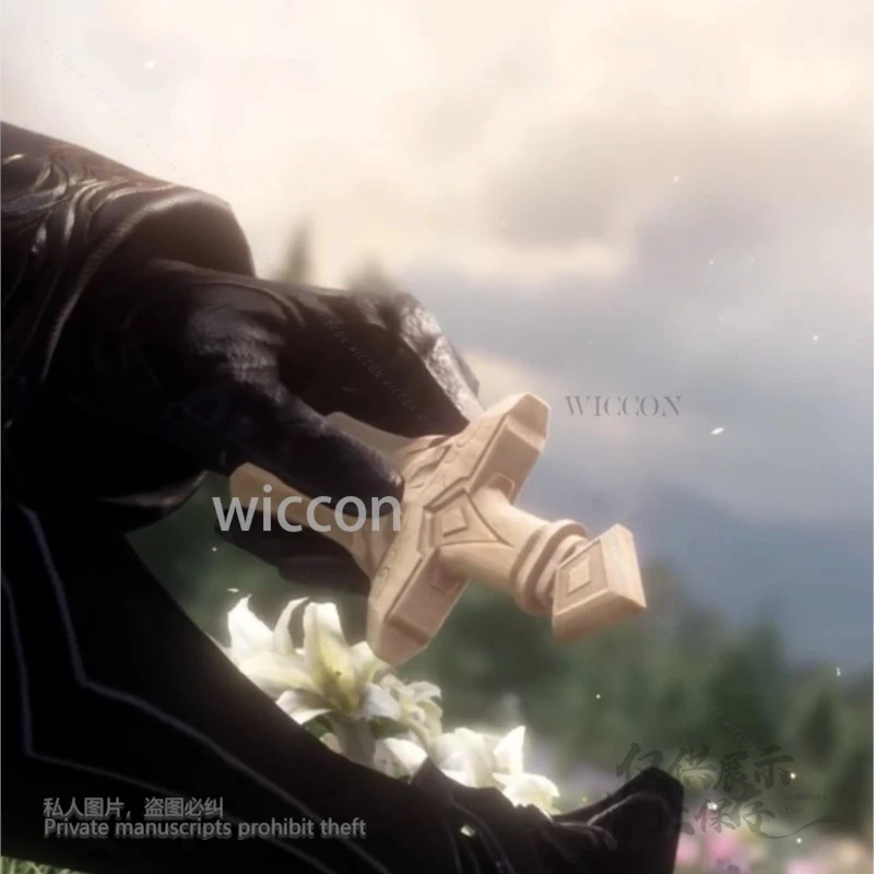 เกมความรักและ Deepspace Xavier Props Little ดาบไม้ Dark Erosion King's Sinking Crown อุปกรณ์เสริมของขวัญปาร์ตี้ฮาโลวีนผู้ใหญ่