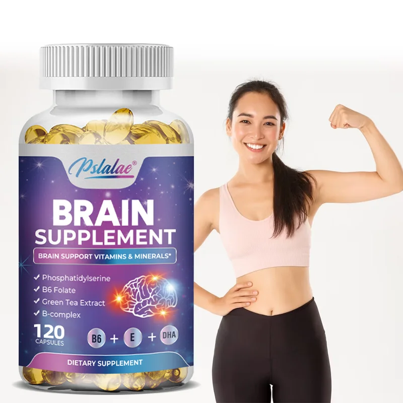 

Brain Supplement - Contains B Vitamins To Support Brain Health, Improve Cognitive Function, and Enhance Memory and Concentration
