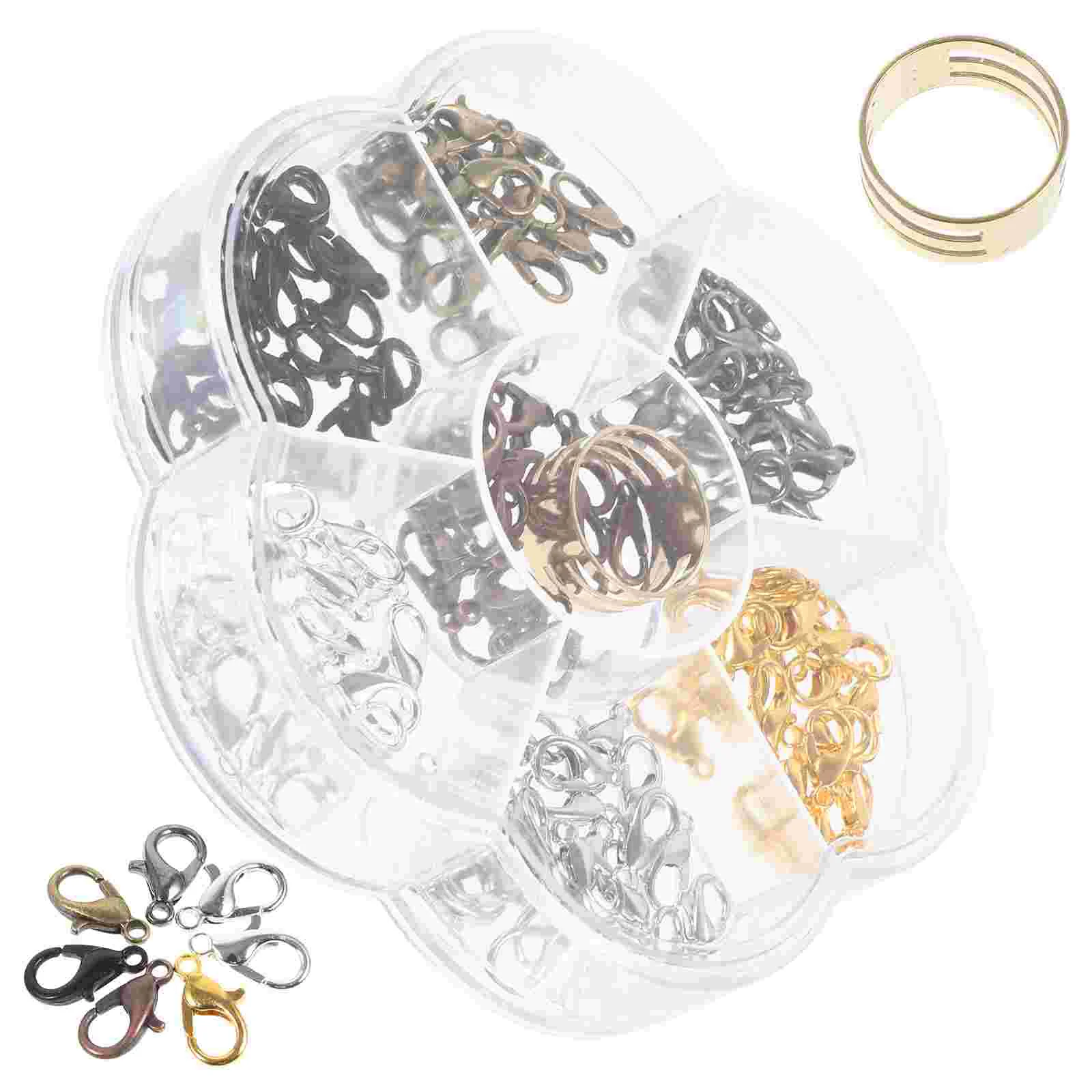 팔찌 목걸이 쥬얼리에 대한 12mm 금속 랍스터 걸쇠 녹슬지 않는 튼튼한 미세 연마 쉬운 사용 버클 만들기