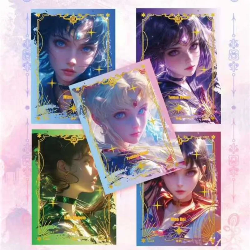 One Card Original Sailor Moon Collection Cards Anime Beautiful Girl Characters Rare Constellation Collection Cards Children Gift