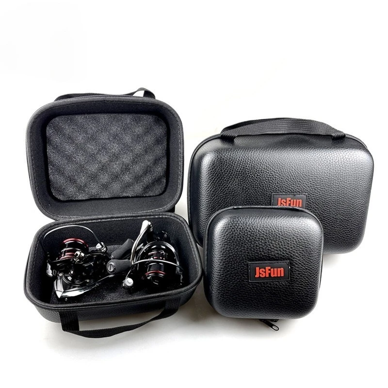 

Hard Shell Fishing Reel Bag Waterproof Spinning Baitcasting Reel Case for Saltwater Freshwater Fishing Gear Storage