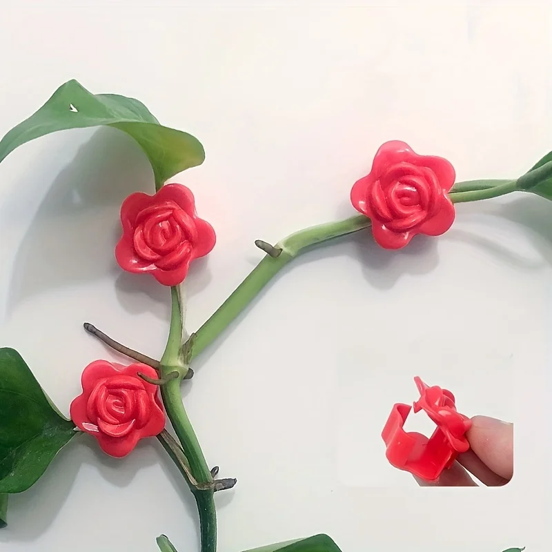 Plant Climbing Wall Fixture Clips, Self-adhesive Plant Fixing Hook, Sticky Plant Fixing Clip