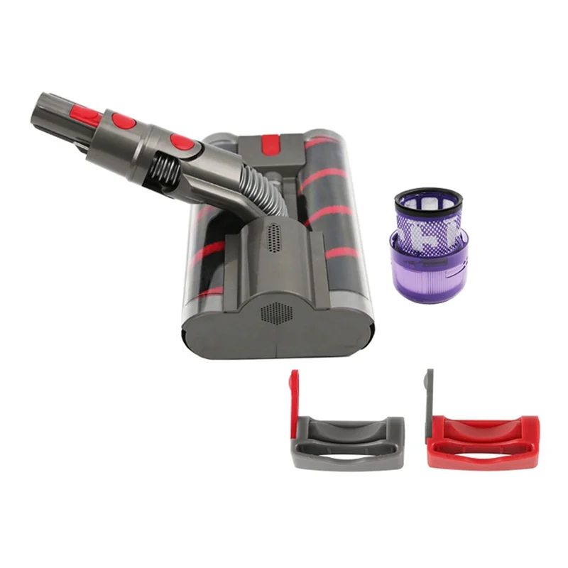 【Berserk】Para Dyson Omni-Glide Sv21 Cabeça de vácuo de substituição rotativa peças de aspirador de pó cabeça de limpeza de rolo com filtro