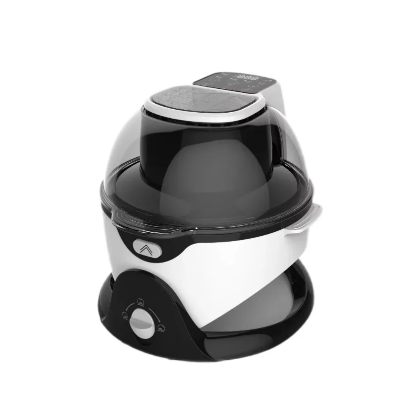 Big Capacity Rolling Air Fryer With Stir Fry / Dehydration / Grill / Roast / Grill 5 in 1 Multifunctional Luxurious Air Fryer