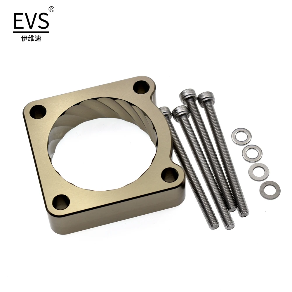 Throttle Body Spacer For VW Audi A3 Tiguan Scirocco Golf MK4 MK5 2.0 TFSI EA113 Engine Aluminium Throttle Vortex Intake Gasket