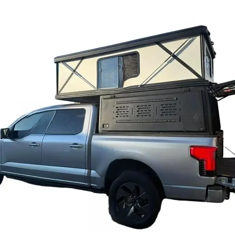 Pop Four Season Hard Shell Roof Top Tent Large Space One Bedroom 3000mm Waterproof Windproof