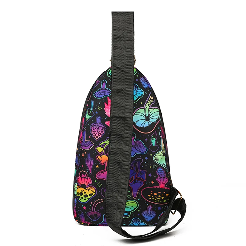 حقيبة كروس، محفظة كروس، حقيبة كتف، حقيبة متعددة الاستخدامات، حقيبة ظهر قماشية عرقية على الصدر/الظهر