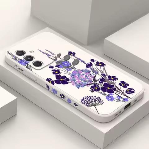 Gypsophila Case For Samsung A16 A06 A54 A34 A24 A14 A04 A04S A04E A73 A53 A33 A23 A13 A03 A72 A52 A52S A32 A22 A12 A71 A51 4G 5G