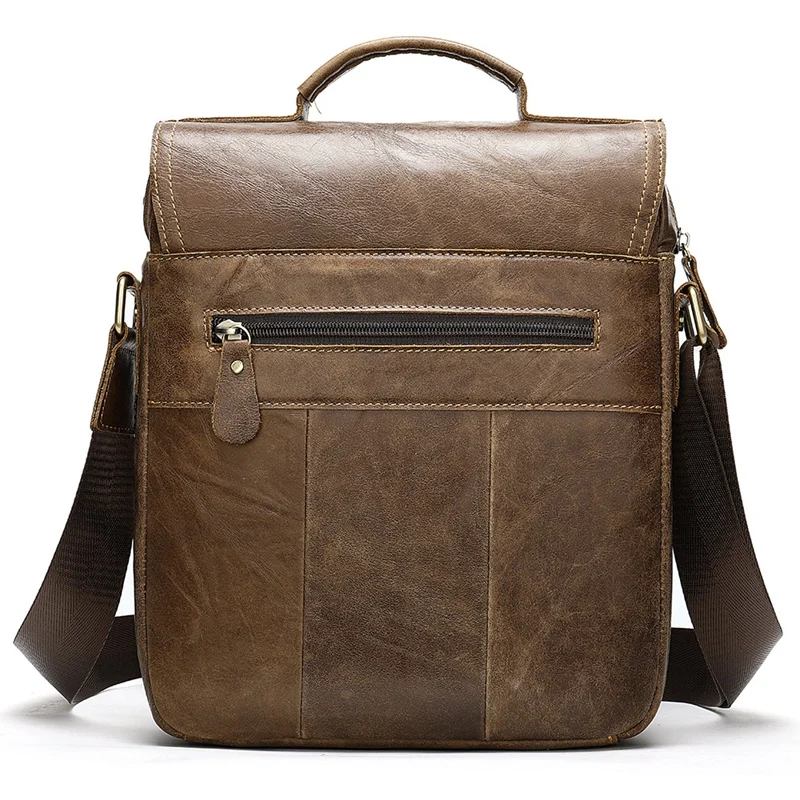 Leder Herren Umhängetaschen für Männer Ledertasche kleine Herren Umhängetasche männliche Klappe Umhängetaschen Vintage Männer