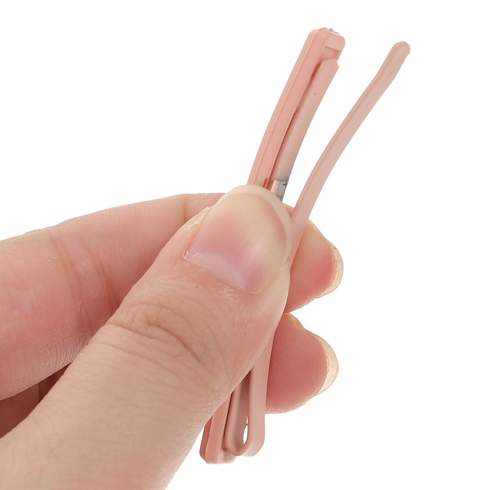 

18pcs Hair Clip For Women Girls Metal Snap Clips Smooth Safe Bobby Brief Hairpin Pin Gift Brief Hairpin Accessory