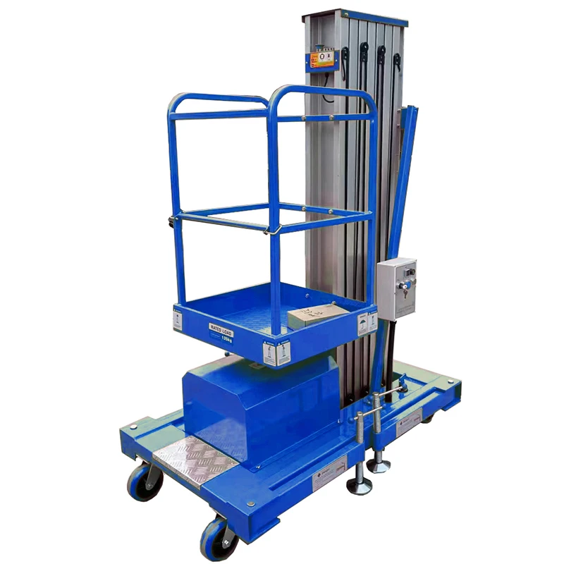 Hydraulic Aluminum Manlift Plataforma Elevadora Lift Platform Work Platform Lifts