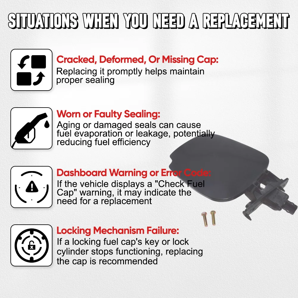 Brandstoftank Vuldop Cover Flap Scharnier Afdichting Ongeverfd Zwart voor Renault Scenic 1999 2000 2001 2002 2003 7700428371 7700838514